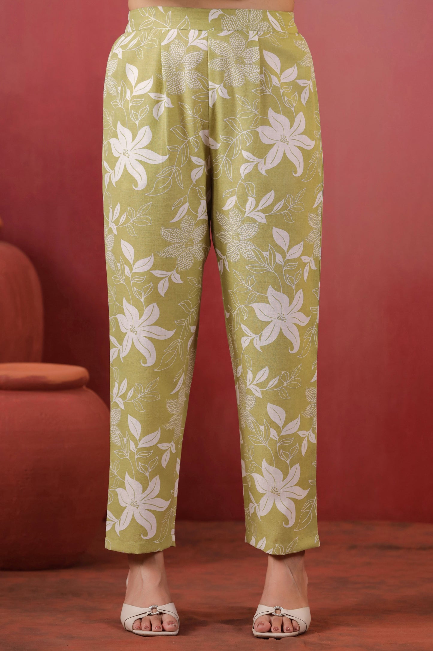 Green Cotton Co-ord set