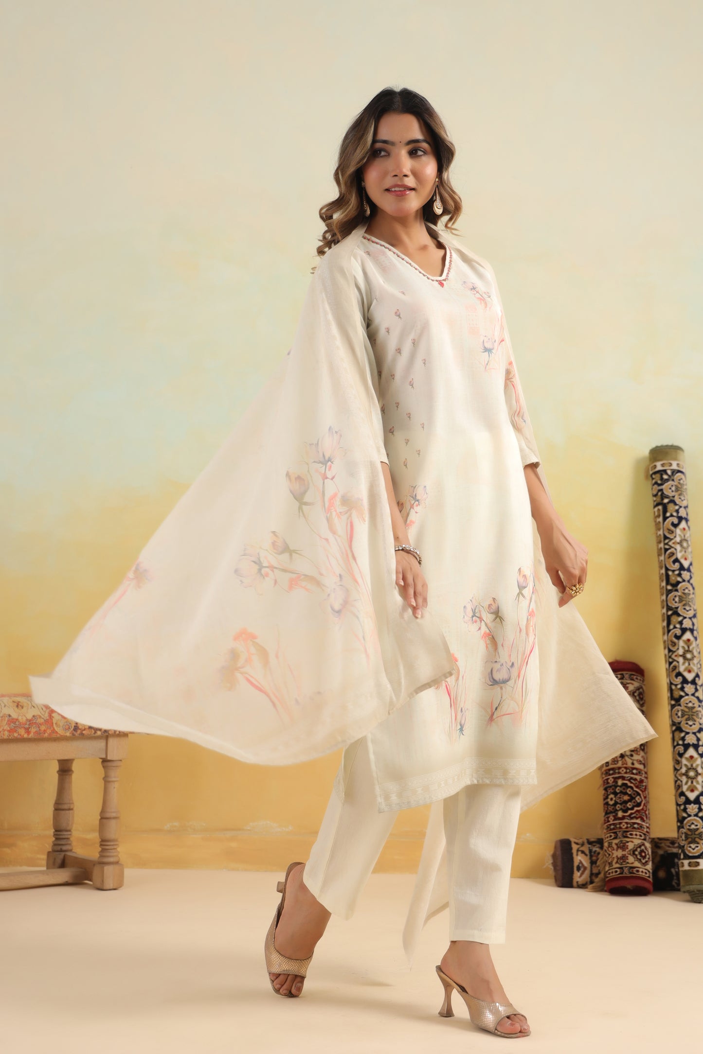 Chiku Printed Kurti Set