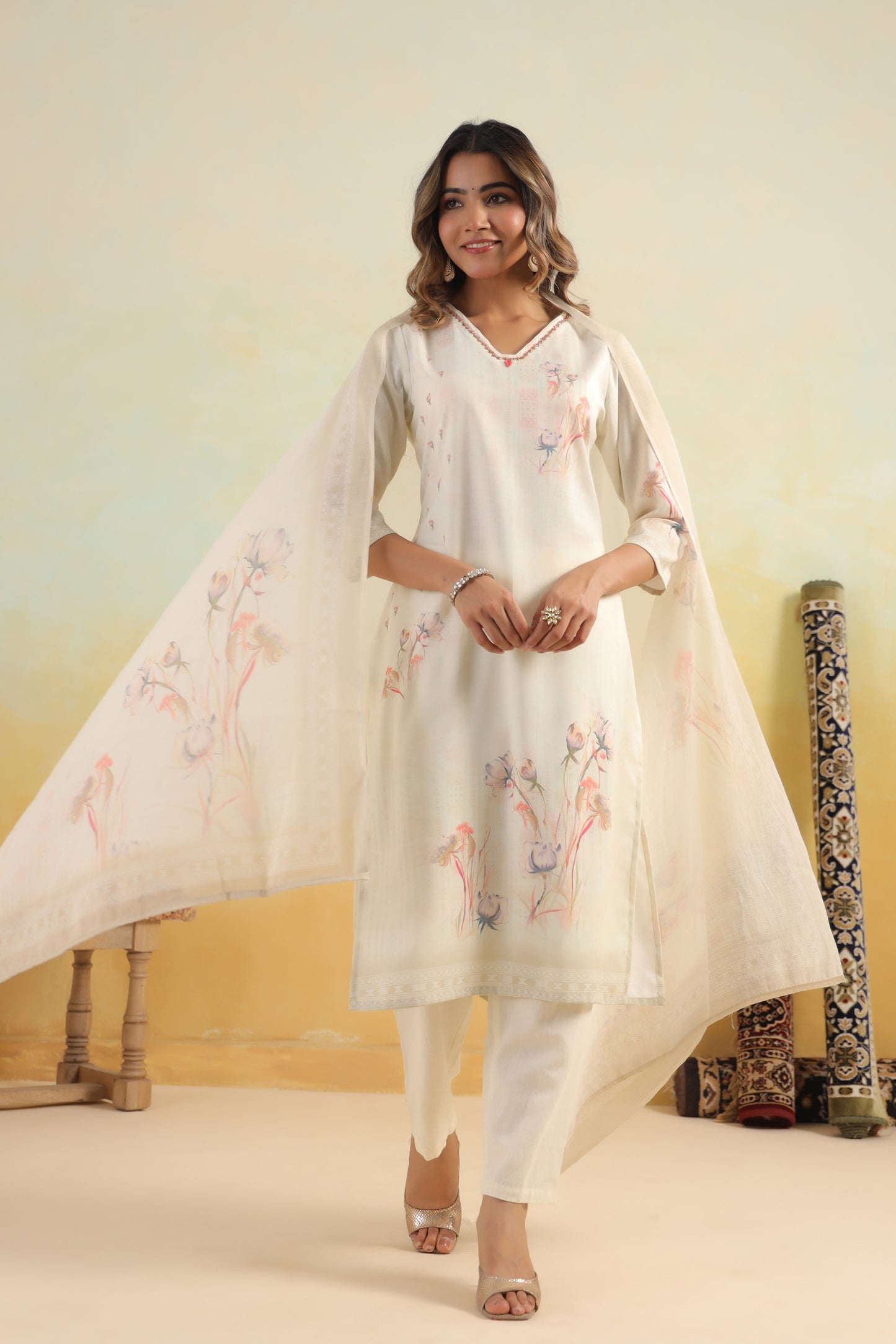 Chiku Printed Kurti Set
