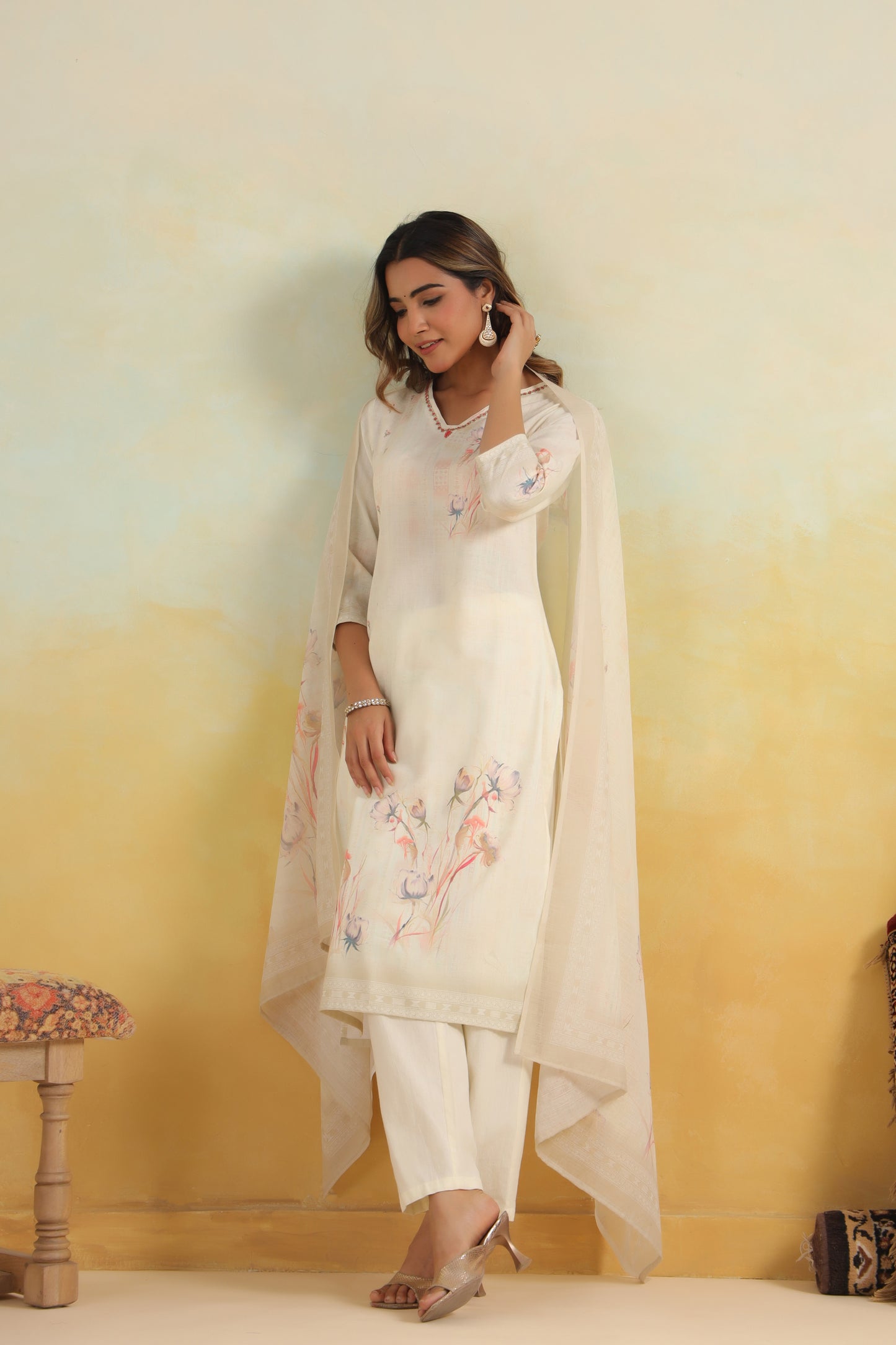 Chiku Printed Kurti Set