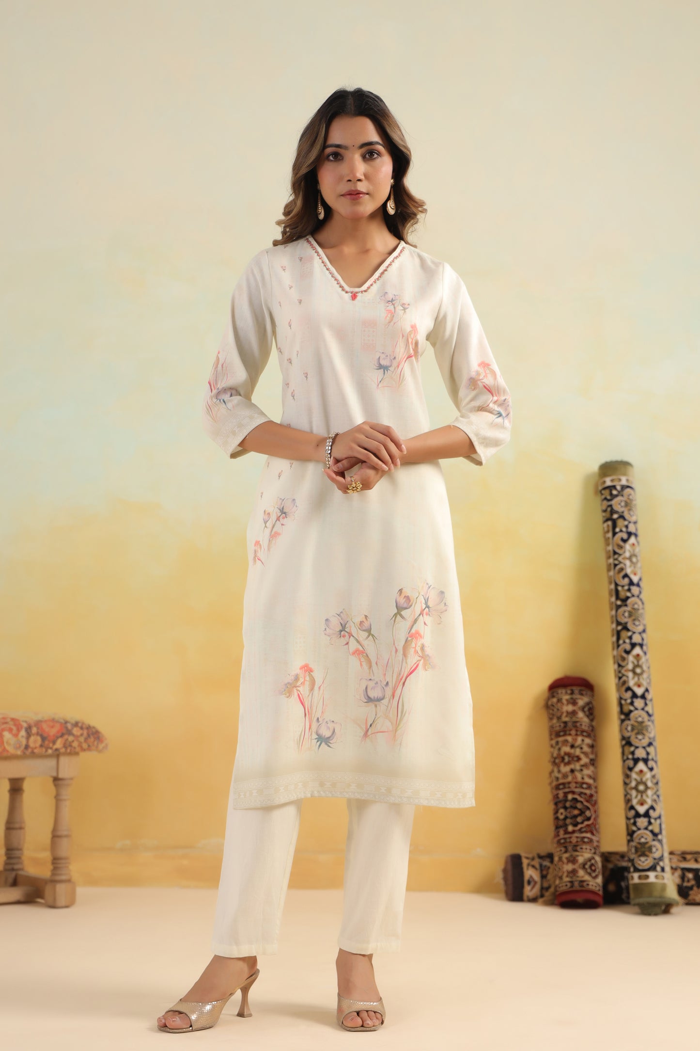 Chiku Printed Kurti Set