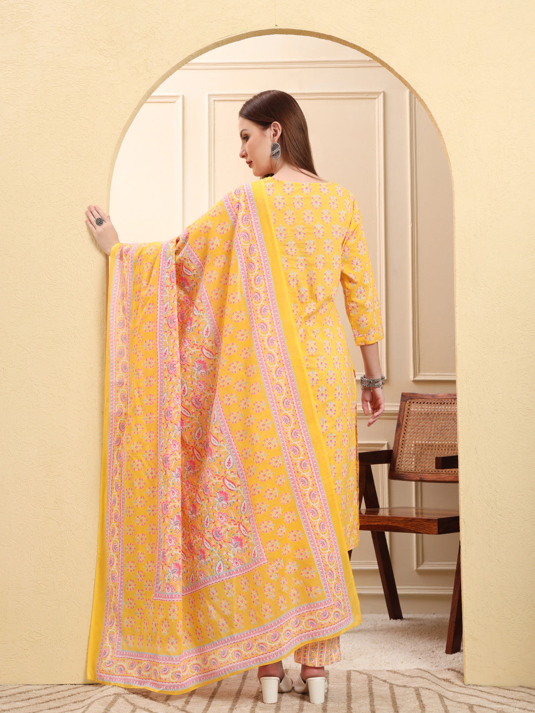 Printed Kurti Set