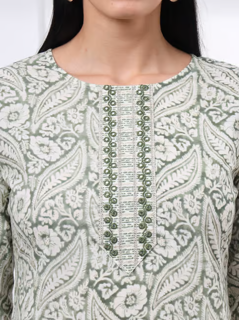 Cotton Printed Kurti Set