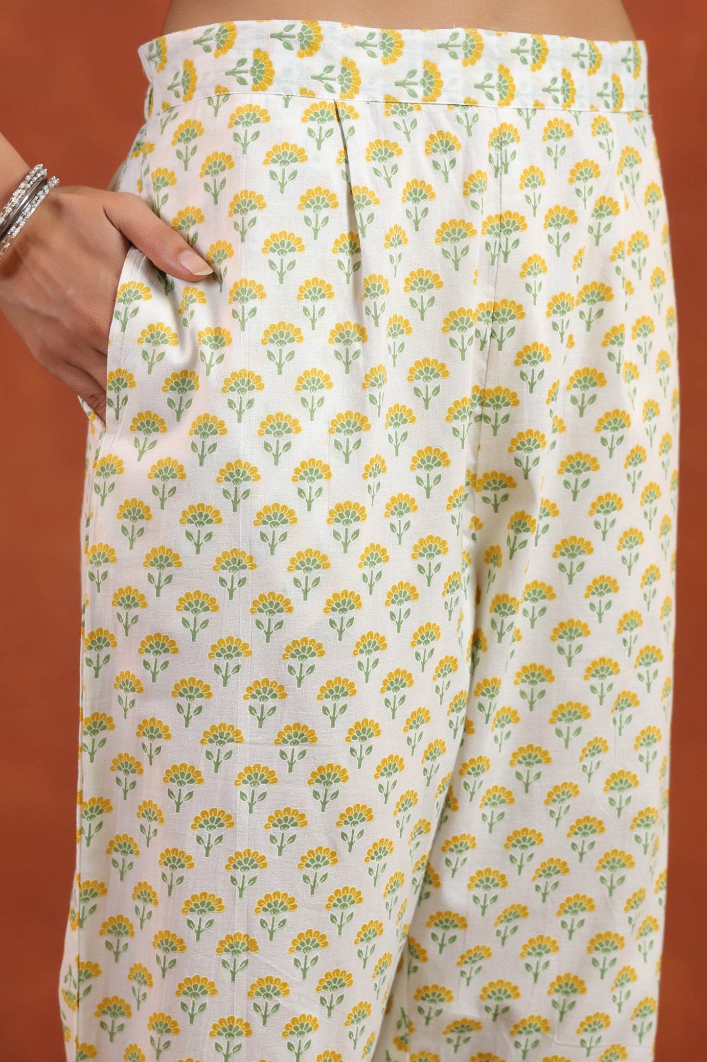Floral Printed Kurti Set