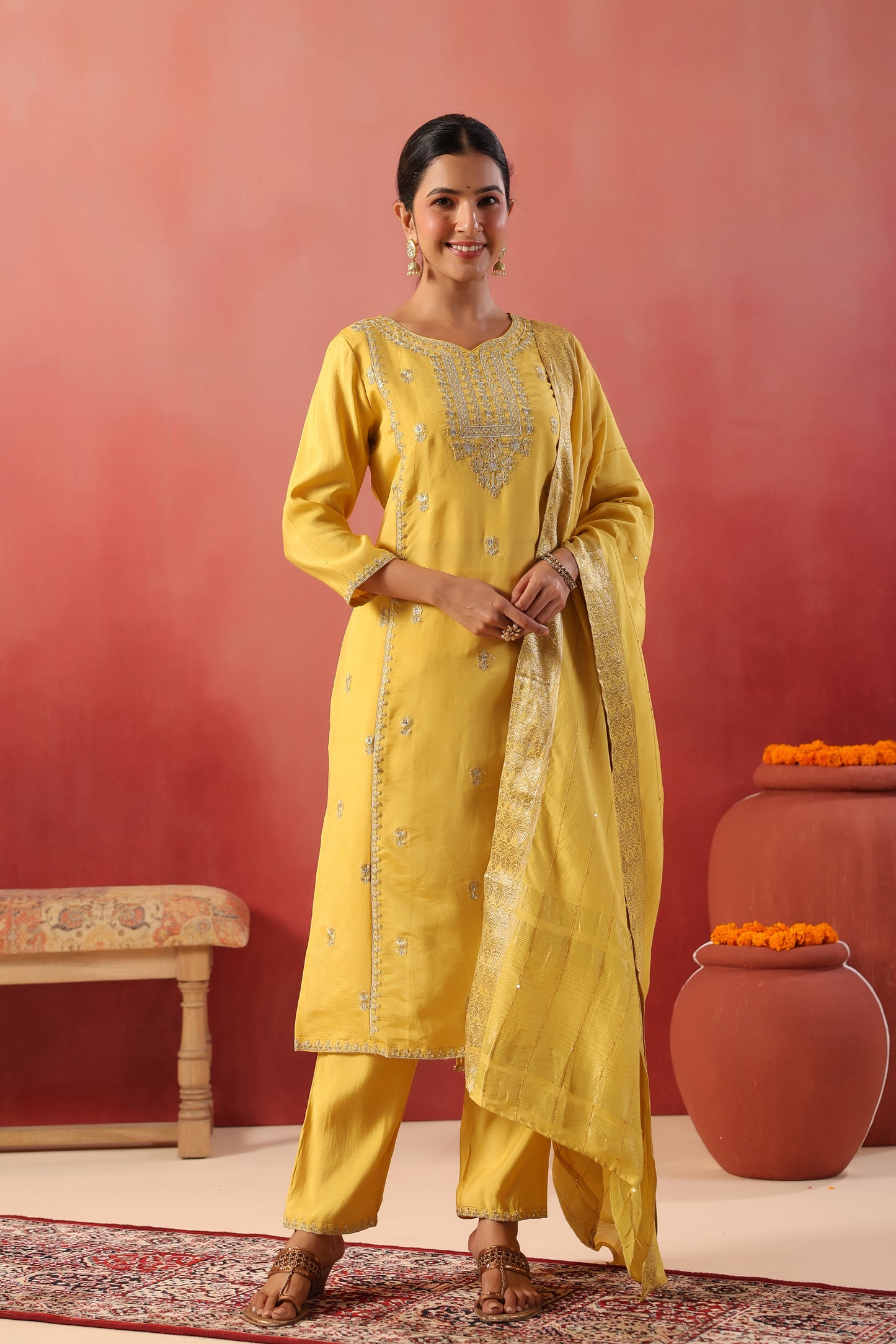 Festive Kurti Set