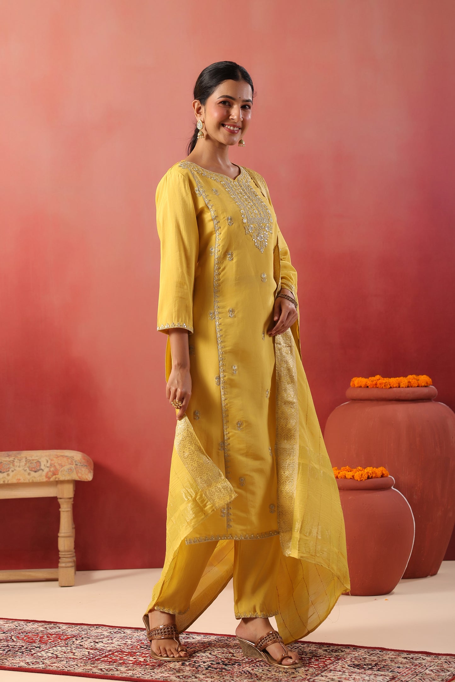 Festive Kurti Set