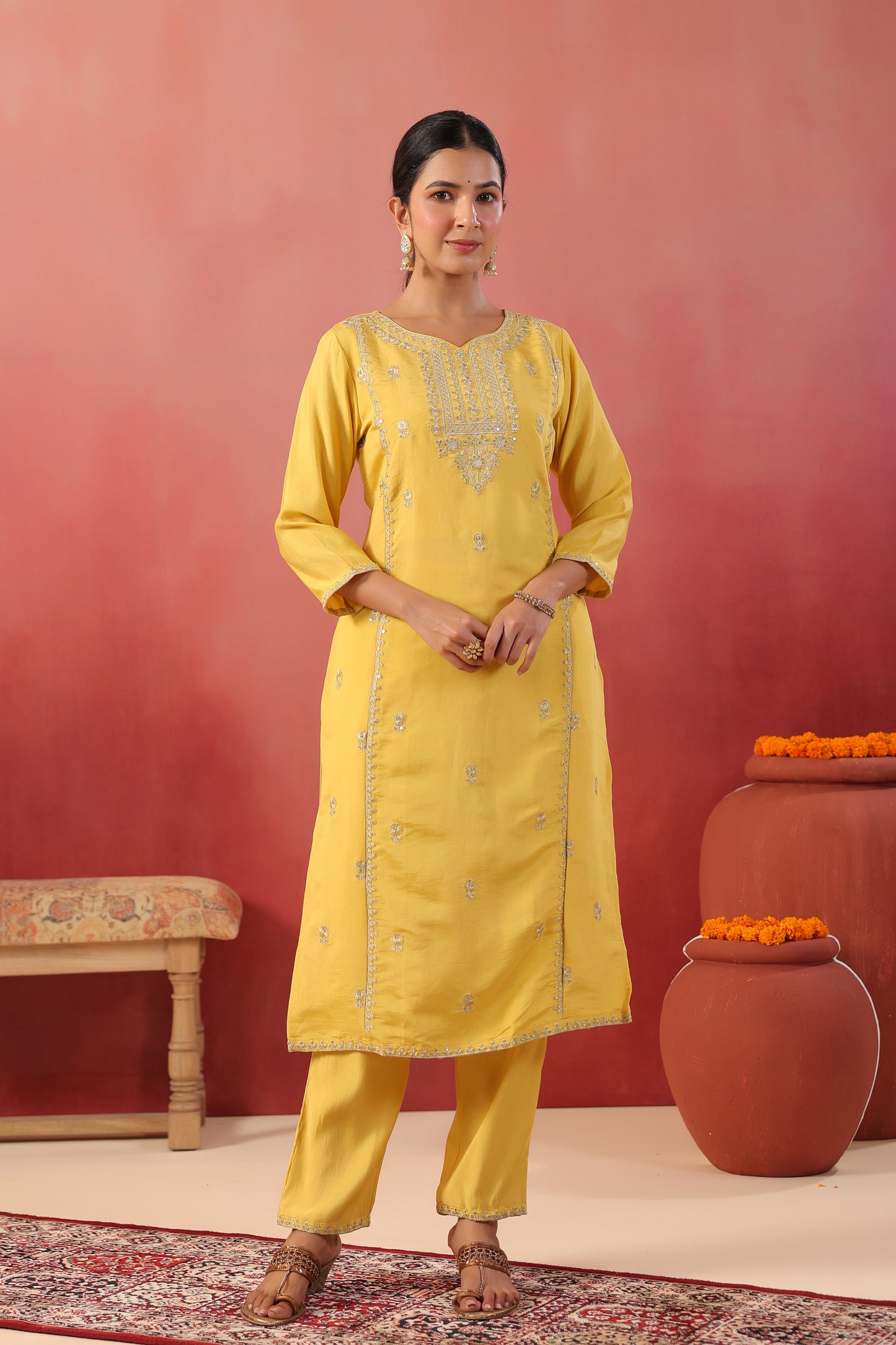 Festive Kurti Set