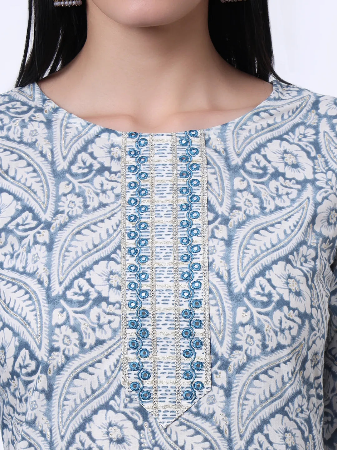 Cotton Printed Kurti Set