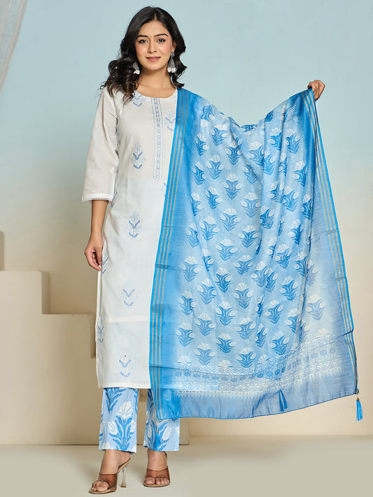 Printed Kurti Set
